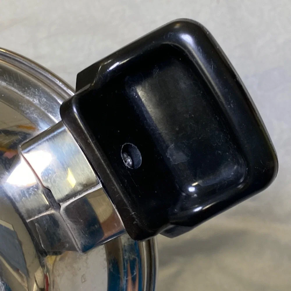 Health Craft T304 2 Qt Waterless Stainless Steel Sauce Pan Vapo Valve Lid USA